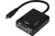 CONVERTISSEUR MINI HDMI VERS VGA + AUDIO - 20CM