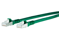 Patchkabel Cat.6A AWG 26 1,0 m grün