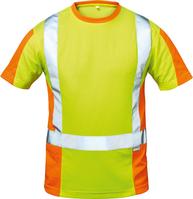 Warn-T-Shirt Utrecht, Größe 3XL, gelb/orange