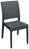 Stuhl Melrose ohne Armlehne; 45x46x88 cm (BxTxH); anthrazit; 2 Stk/Pck