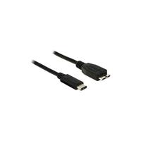 DELOCK USB3.1 Kabel C -> micro B St/St 1.00m schwarz