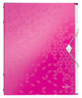 Ordnungsmappe WOW, 6 Fächer, PP, pink