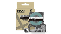Epson LK-5TBJ Negro, Transparente