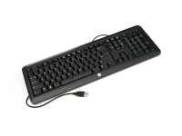 HP QY776AA Tastatur USB Schwarz
