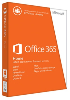 Microsoft Office 365 Home Suite Office 1 licenza/e Inglese 1 anno/i