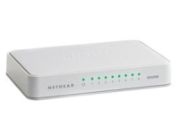 NETGEAR GS208 Unmanaged Gigabit Ethernet (10/100/1000) White