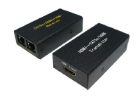 Cables Direct HD-EX300 AV extender AV transmitter & receiver Black