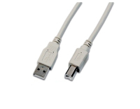 Wirewin USB A-B MM 1.5 GR USB Kabel 1,5 m USB 2.0 USB B Grau