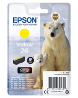 Epson Polar bear C13T26144022 tintapatron 1 dB Eredeti Standard teljesítmény Sárga
