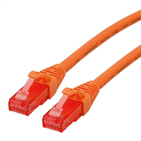 ROLINE Cat6 0.5m netwerkkabel Oranje 0,5 m U/UTP (UTP)