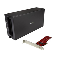StarTech.com Thunderbolt 3 to PCIe M.2 adapter - Chassis + Card