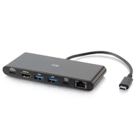 C2G Station d’accueil USB-C avec 4K HDMI, Ethernet, USB et alimentation électrique