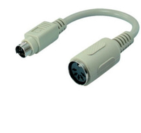 shiverpeaks BS78396 PS/2-Kabel 0,2 m 6-p Mini-DIN Grau