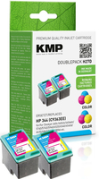 KMP H27D cartucho de tinta 2 pieza(s) Alto rendimiento (XL) Cian, Magenta, Amarillo