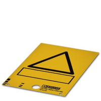 Phoenix Contact 1014133 self-adhesive label Black, Yellow 10 pc(s)