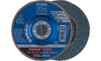 PFERD PFC 125 Z 60 SG POWER STEELOX fornitura per utensili rotanti per molatura/levigatura Metallo