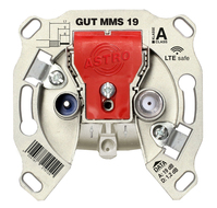 Astro GUT MMS 19 Steckdose Typ F Nickel
