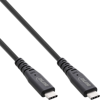 InLine 35906I USB-kabel USB4 Gen 3x2 0,5 m USB C Zwart