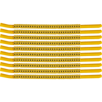 Brady SCNG-18-4 cable marker Black, Yellow Nylon 300 pc(s)