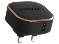 Duracell DRACUSB12-UK Ladegerät für Mobilgeräte Schwarz Indoor