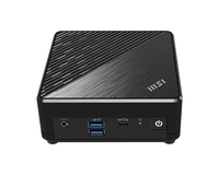 MSI Cubi ADL-005US Intel Pentium N N200 4 GB DDR4-SDRAM 128 GB SSD Windows 11 Pro Mini PC Workstation Black