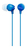 Sony MDR-EX15AP Headset Vezetékes Hallójárati Hívás/zene Kék