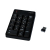 LogiLink ID0120 numeric keypad Notebook RF Wireless Black
