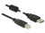 DeLOCK 0.5m, USB 2.0-A/USB 2.0-B USB Kabel 0,5 m USB A USB B Schwarz