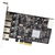 StarTech.com Scheda PCIe a 4 porte USB 3.1 (10Gbps) con 2 Canali Dedicati - PCIe
