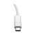 Tripp Lite U436-06N-GBW USB-C-auf-Gigabit-Netzwerkadapter, Thunderbolt 3-Kompatibilität – weiß