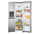 LG NatureFRESH GSLD81PZRD American Style Smart Fridge Freezer - Shiny Steel - D Rated