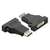 Value 12.99.3157 tussenstuk voor kabels DisplayPort DVI Zwart
