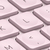Logitech MX Keys Mini tastiera RF senza fili + Bluetooth QWERTY Inglese Rosa