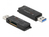 DeLOCK 91757 geheugenkaartlezer USB 3.2 Gen 1 (3.1 Gen 1) Type-A Zwart