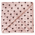 ZEWI bébé-jou 11038_72 Bettdecke für Babys Schwarz, Pink 60 x 60 cm Junge/Mädchen
