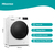 Hisense WFQA8014EVJM washing machine Front-load 8 kg 1400 RPM White