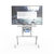 Heckler Design H730-WT bevestiging voor signage-beeldschermen 190,5 cm (75") Wit