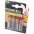 Duracell PreCharged Mignon Akku NiMH 1,2V mit max. 2500mAh in 4er Blisterverpackung 5000394057043