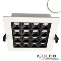 Article picture 1 - LED downlight raster white/black 15W :: neutral white :: 0-10V dimmable
