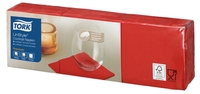 Tork Linstyle® Cocktailserviette Rot Premium Rot 1-lagige Premium-Qualität -