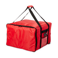 Lebensmittelvorratsbehälter Proserve®-Pizza- / Catering- / Sandwich-Transporttasche, rot, groß