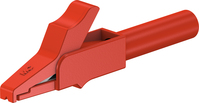 4 mm Sicherheitsabgreifer rot SAGK4-K