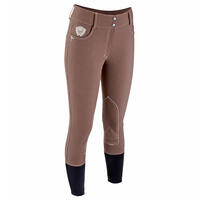 Trendy Women's Horse Riding Jodhpurs - Brown - UK 4 / FR 34