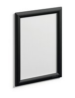 Durable Aluminium Snap Frame Retail Clip Poster Holder Notice Board | A4 Black