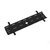 Double drop down cable tray & bracket for Adapt and Fuze desks 1600mm - black