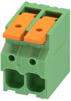 Leiterplattenklemme, 2-polig, RM 7.5 mm, 0,34-10 mm², 41 A, Push-in, grün, 10981