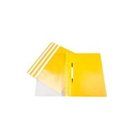 ValueX Report File Polypropylene A4 180 Yellow (Pack 25)