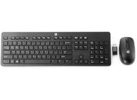 Wireless KB+DNGL+Mouse Win8 BG 803844-261, Full-size (100%), Wireless, RF Wireless, Mechanical, Black, Mouse included Tastaturen