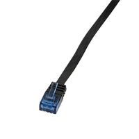 0.25m Cat6 U/UTP RJ45 networking cable Black U/UTP (UTP)