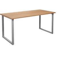 Multifunctionele tafel DUO-O, recht blad